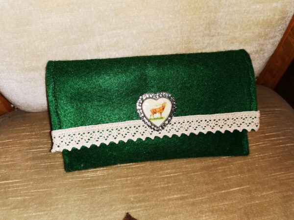 Trachten Clutch "Herzalhirsch"