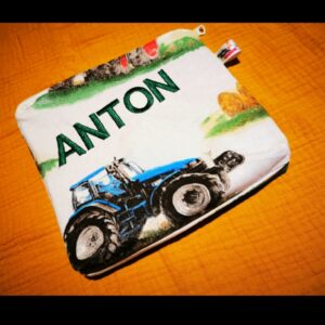 Brotzeitsackerl Traktor personalisiert
