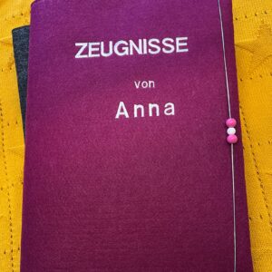 Zeugnismappe