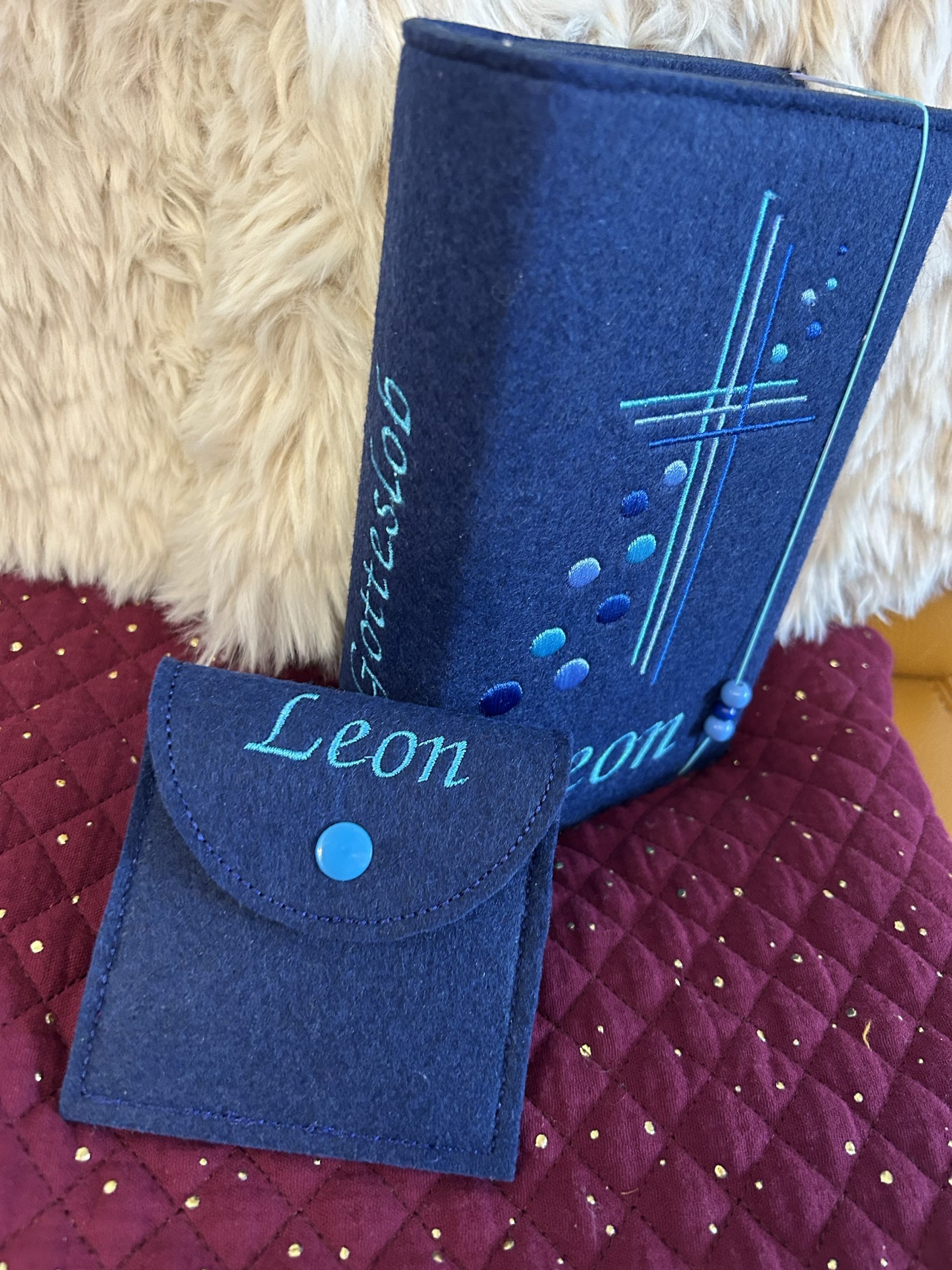 Gotteslobhülle aus Filz – individuell & liebevoll personalisiert – Bild 8