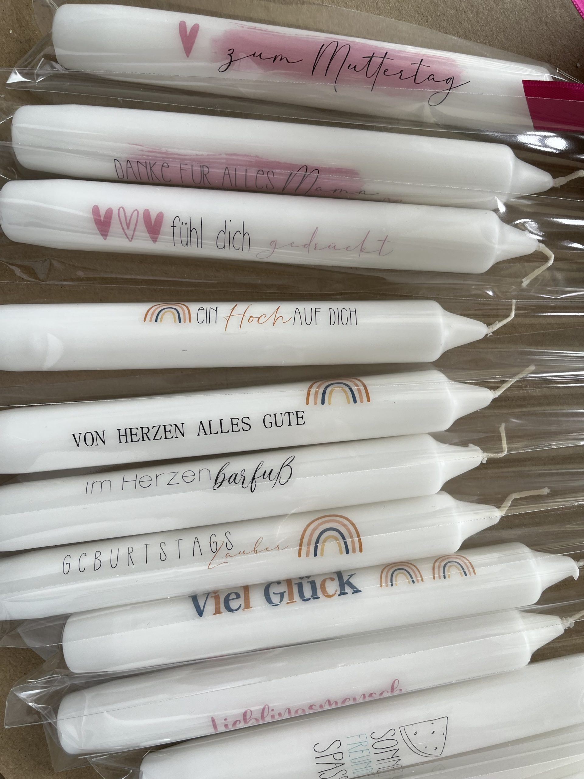 Kerzen – für jeden Anlass - individuell gestaltet – Bild 2