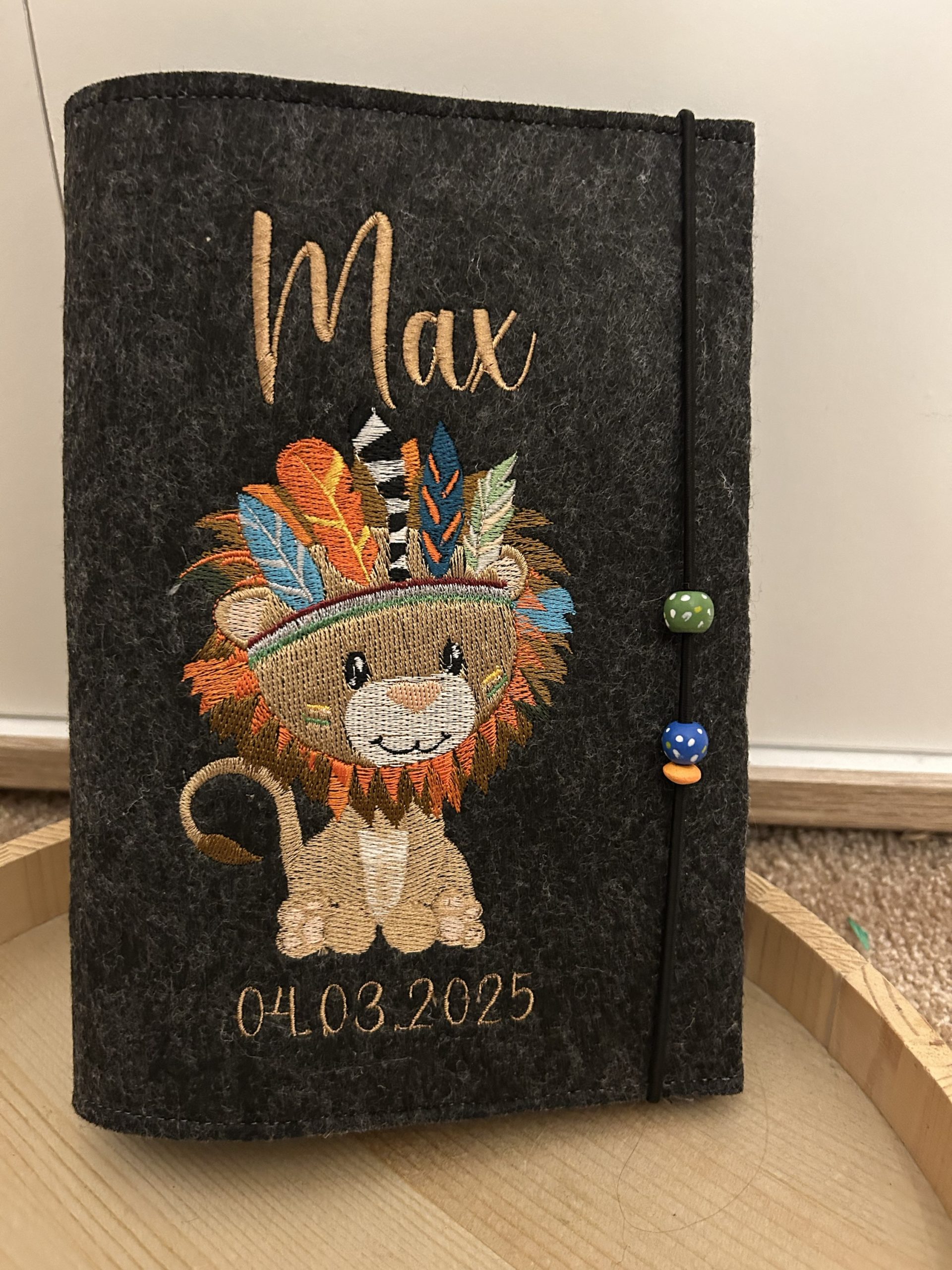 Filzhülle für das U-Heft – individuell & mit Liebe gefertigt