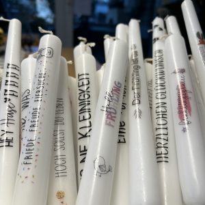 Kerzen – für jeden Anlass - individuell gestaltet