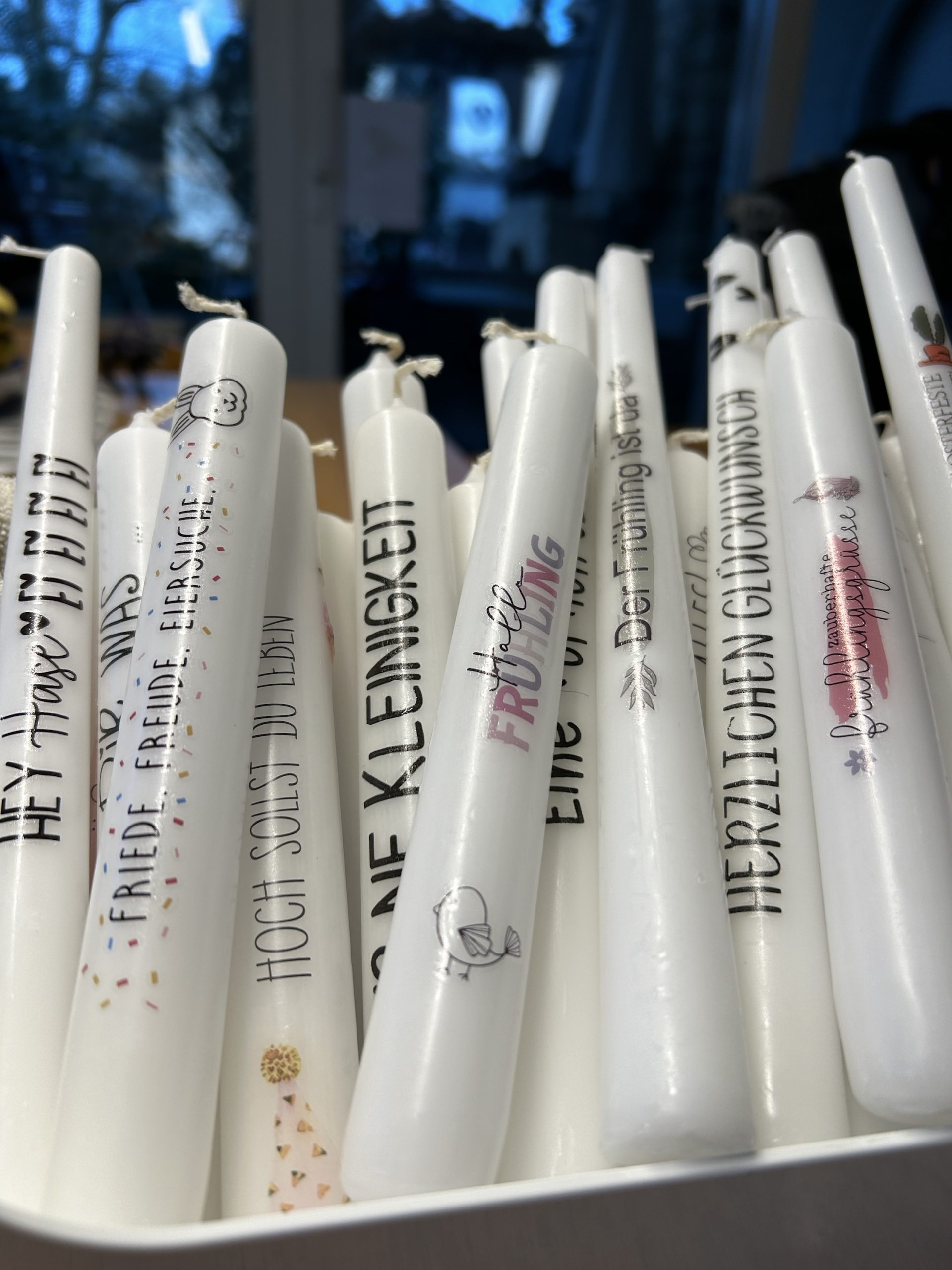 Kerzen – für jeden Anlass - individuell gestaltet