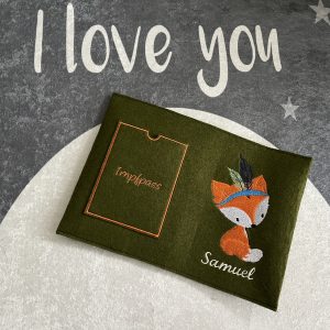 Impfpasshülle aus Filz - individuell & schützend